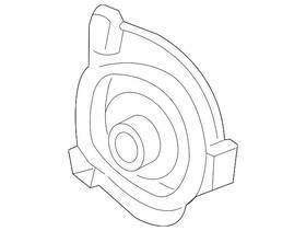 254-820-93-00 Mercedes-benz Genuine Speaker
