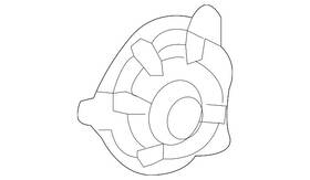 257-820-10-00-64 Mercedes-benz Genuine Speaker