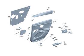 Mercedes-benz 295-737-32-00 Genuine Mercedes-benz Mounting Frame