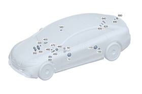 297-820-23-01 Mercedes-benz Genuine Speaker