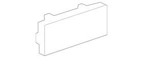 Mercedes-benz 463-827-07-00-64-2a77 Genuine Mercedes-benz Speaker Grille
