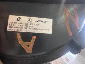 644.mb1q03 Mercedes-benz S500 2003 Speaker 212806