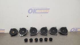 644.mb1w13 Mercedes-benz 13 Sl550 R231 Harman Kardon Miscellaneous Speaker Set