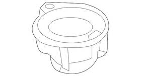 906-827-02-60 Mercedes-benz Genuine Inst Panel Speaker