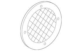 Mercedes-benz 90782705009051 Genuine Mercedes-benz Speaker Grille