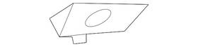 9108270300647p82 Mercedes-benz Genuine Cover Grille Speaker
