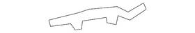 9108270400647p82 Mercedes-benz Genuine Speaker Grille