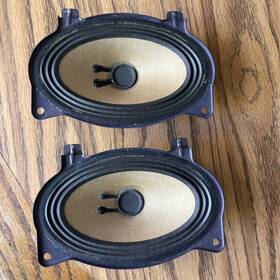 A1268200002 Mercedes-benz Genuine Original W126 Se Sel C126 Rear Loud Speaker Pair 79-85 Oem A1268200002 Mercedes-benz Genuine Original W126 Se Sel C126 Rear Loud Speaker Pair 79-85 Oem