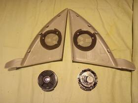 A2038205002 Mercedes-benz Front Door Tweeters From W203 Harmon Kardon Oem
