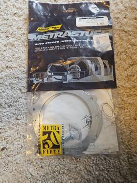 82-5500 Metra Speaker Adapter For Ford/mercury 4 Inch To 3 Hole Opening