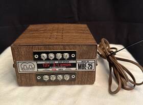 Mbe-25 Metra Electronics Vintage Left/right Speaker 12 Volts 3 1/2 Amps