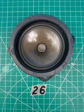 6513-3451767-01 Mini 2013 Cooper S Sidewalk Rear Speaker Convertible Oem