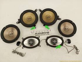 644.co1c05 Mini Cooper S R53 Hatch Set Of 6 Aftermarket Polk Audio And Mtx Speaker
