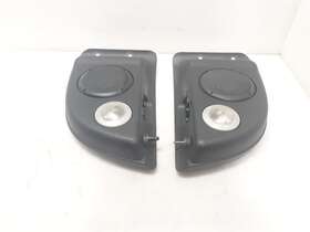 644.am8506 Mopar Jeep Tj Wrangler Rear Speaker Pods W Dome Lights 2003 2004 2005 2006