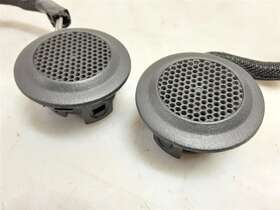 644.ch9212 Mopar Jeep Jk Wrangler Front Dash Tweeter Speakers Black 2011 2012 2013 2014