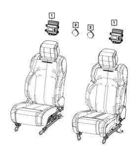 68537405aa Mopar Genuine Speaker Right And Left