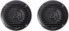 Ms5006br Asa Electronics Jensen Black Dual Cone Waterproof Speaker 681787017056