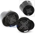 Mt8265b Bazooka Marine Tubbies Double Ended Tower Speakers Black 0607520030342