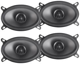 Thunder46 Mtx 613815853923 4 4x6 Inch 320 Watt 2-way Coaxial Car Audio Speakers