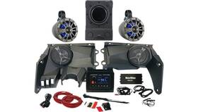 X35zone4 Navatlas Speaker Pod Zone 4 Audio Kit For Fits Can-am X3