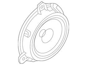 28156-6wk0a Nissan Genuine Front Dr Speaker