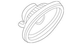 28157-1zr0a Nissan Genuine Front Dr Speaker