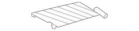 28176-6rb0a Nissan Genuine Speaker Grille
