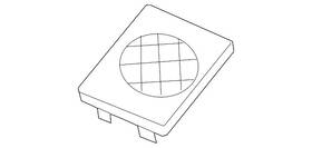 28176-ja00a Nissan Genuine Speaker Grille