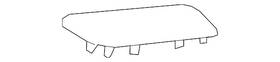 28198-3ta1a Nissan Genuine Speaker Grille