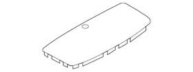 68720-6jf1a Nissan Genuine Speaker Grille