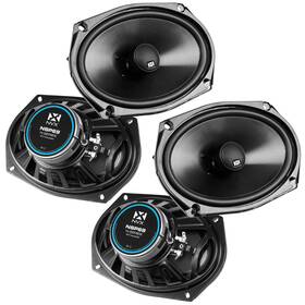 Nsp69 Nvx 2 2-pairs 600w 6x9 Inch N-series 2-way Coaxial Car Speakers