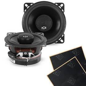 Sdbsk2 Nvx Vsp4 150w Rms 4 Inch V-series 2-way Coaxial Car Speakers With Sound Damping