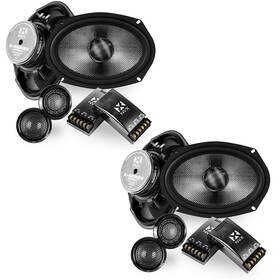 Nvx Xsp69kit 2 2-pairs Xsp65kit 600w 6x9 Inch X-series Component Speakers