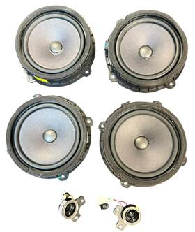 96330-k0050 Oem 22-24 Kia Soul Front&rear Side Door Audio Sound Speaker With Tweeter Set Of 6 96330-k0050 Oem 22-24 Kia Soul Front&rear Side Door Audio Sound Speaker With Tweeter Set Of 6