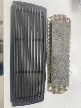 1086890108 Original Mercedes W108 W109 Center Dash Speaker Cover Used 300 Sel 6.3