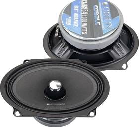 Cm6854 Orion Pair Of 4-ohm 250w Rms Cobalt High Efficiency 6x8 Midrange Bullet Speakers