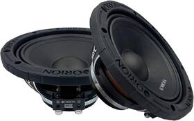 Hcca68ndc Orion Hcca Pro Audio 6.5 Inch Midrange Car Speakers 350w Rms 1400w Peak