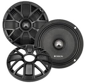 Xsm655sl Orion 6.5 Inch Slim Ultra Efficient 300w Rms Midrange Speakers 4-ohm Pair