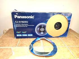 Cj-da1623u Panasonic 6 1/2 Inch 2-way 160 Watt Auto Car Audio Speakers Nos Niob