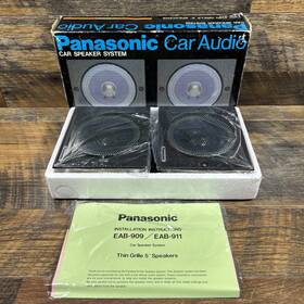 Eab-911 Panasonic Vintage Nib Car Audio Speaker System New Sealed