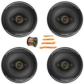 2tsa1681f-eb16g50ft-ebpr10 Pioneer 4x 6.5 Inch 350w 4-way Coaxial Speaker Removal Pry Tools Set Wire