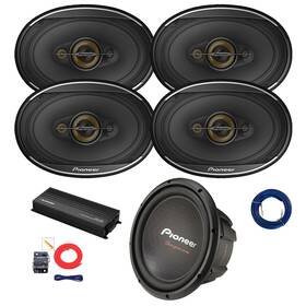 2xtsa6978s-tsa301d4-c500-10 Pioneer-metra-blaupunkt 6x9 Inch 650w Speakers Qty 4 Amp With Kit 12 1600w Subwoofer Wire 2xtsa6978s-tsa301d4-c500-10 Pioneer-metra-blaupunkt 6x9 Inch 650w Speakers Qty 4 Amp With Kit 12 1600w Subwoofer Wire