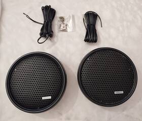 P-16l Pioneer Vintage 1975 Round Flush Mount Stereo Car Speakers Wire Booklet