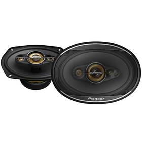 Ts-a6991fh Pioneer 6 Inch X9 750 Watt Max Power 5-way Coaxial Speakers Pair