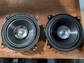 Ts-g1010f Pioneer - 4 Inch 10cm 190 Watts Dual Cone Door Dash Speakers