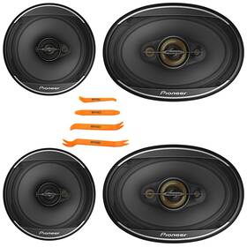 Tsa1671f-tsa6971f-ebpr10 Pioneer 2x 6.5 Inch 320w Speakers 6 X9 600w 4-way Speaker Removal Pry Tool Set