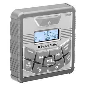 Planet Audio Pgr42r Weatherproof Marine Gauge Receiver