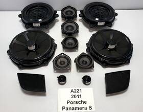7pp.035.710 Porsche 10-16 Oem Panamera S 970 Front Rear Left Right Door Speaker Set Note