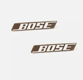 7pp-945-699 Porsche 911 Carrera Cayman Panamera 718 Boxster 2 Bose Speaker Emblems