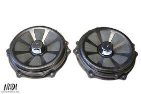 7pp035454k Porsche 2011 - 2018 Cayenne 92a Front Left And Right Bose Door Speaker Pair Oem